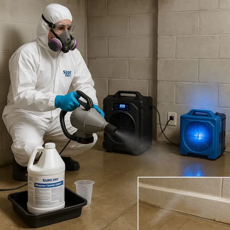 Sanitization and Odor Removal process in Republic, PA
